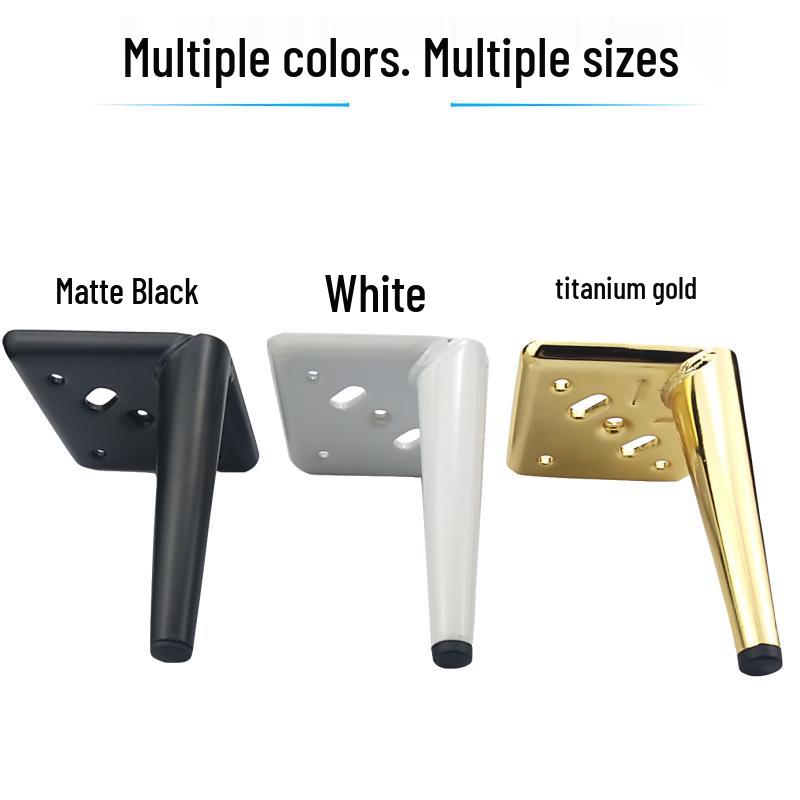 Versatile Metal Furniture Legs for Sofas, Cabinets, Tables, Beds, TV Stands, Chairs, Stools, and More