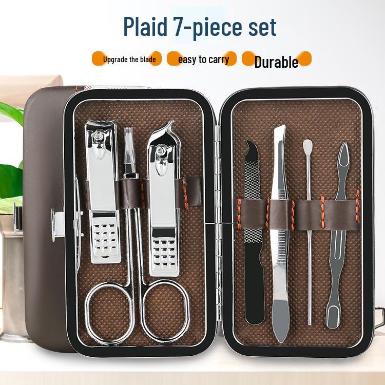 Creative 7-Piece Cartoon Nail Clipper & Manicure Set