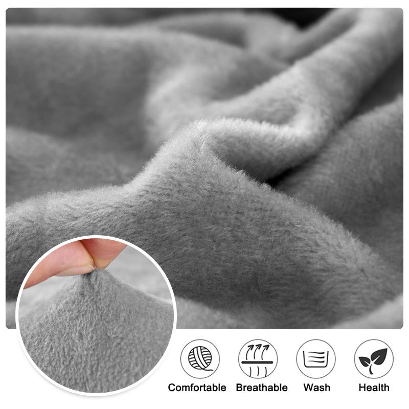 Thick Plush Chair Cover Elastic Stretch Chair Slipcover Seat Covers for Kitchen Dining Room Wedding Banquet Hotel Home Removable