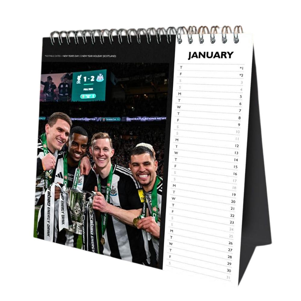 Newcastle United FC Calendar de birou Crest 2026