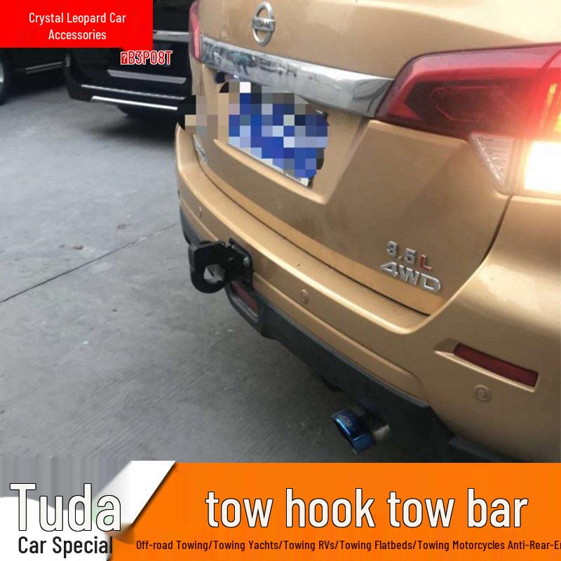 Nissan Terra Trailer Hooks & Tow Supports: Specialized Rear Hooks and Modified Tow Bars