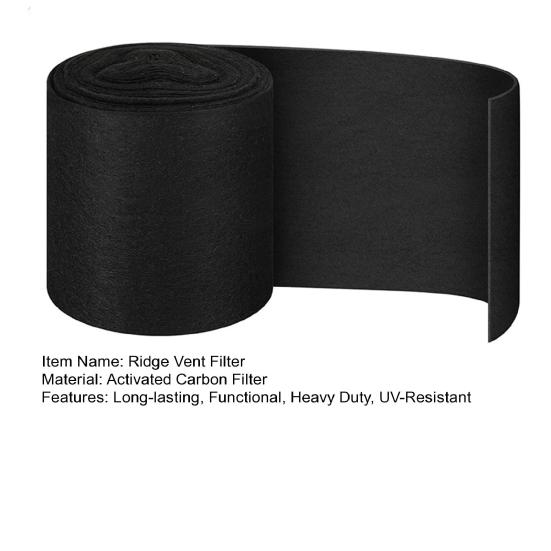 32.8 Ft Roof Vent Mesh Filter 9.8" Wide Roof Ridge Vent Mesh