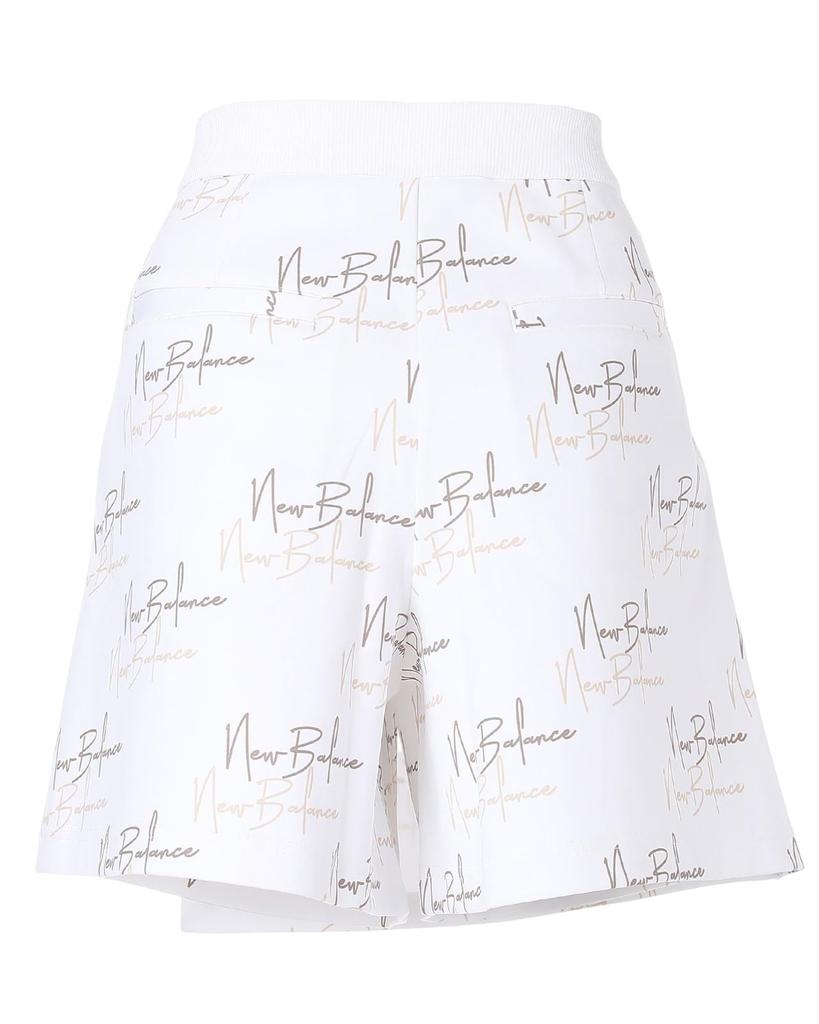 New Balance Sweat Culottes for Golf Size 1 Women's (Moisture-Wicking, Quick-Drying, Stretch) / 012-5239502 030_White, [M]