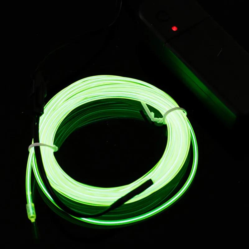 1M/2M/3M/4M/5M Flexible Neon Light EL Wire Led Neon Dan Party Atmosphere Decor Lamp RopeTube Waterproof Multicolor Led Strip