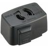 TOSHIBA (Toshiba) Ikke-demonterbart uttak for lysskinne (svart) NDR6012(K)