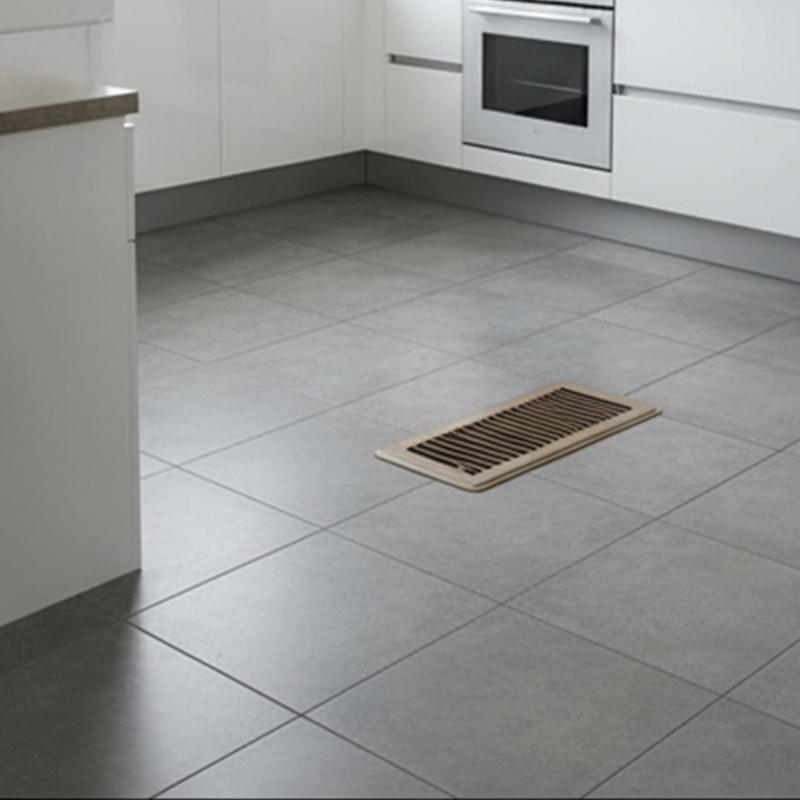 Robuste Metall-Lüftungsgitter 4x12 Zoll Verstellbare Lamellen Magnetische HVAC-Bodenabdeckungen passend für Haus- und Bürogebrauch