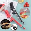 Silicone Food Clip Non-slip Pasta Salad Clip Kitchen BBQ Noodle Tongs Multi-functional Heat-resistant Anti-scald Food Tongs