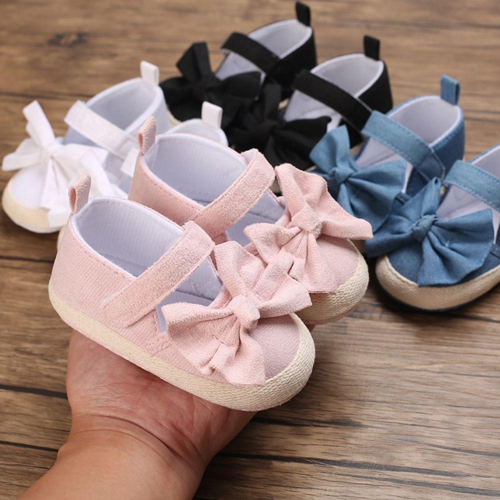 1 Pair Anti Slip Infant Girls Shoes Soft Bottom Toddler Shoes Baby Shoes for First Steps