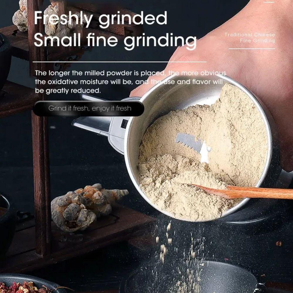 Stainless Steel Electric Mixer Blender 500g Large Capacity Medicinal Pulverizer  Beating