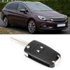 2 Buttons Foldable Remote Key Fob Case Cover Replacement Fits for Opel Vauxhall Astra