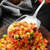 Large Stainless Steel Spoon Long Handle Spoons Kitchen Cutlery Porridge Soup Watermelon Scoops Restaurant Public Spoon Tableware