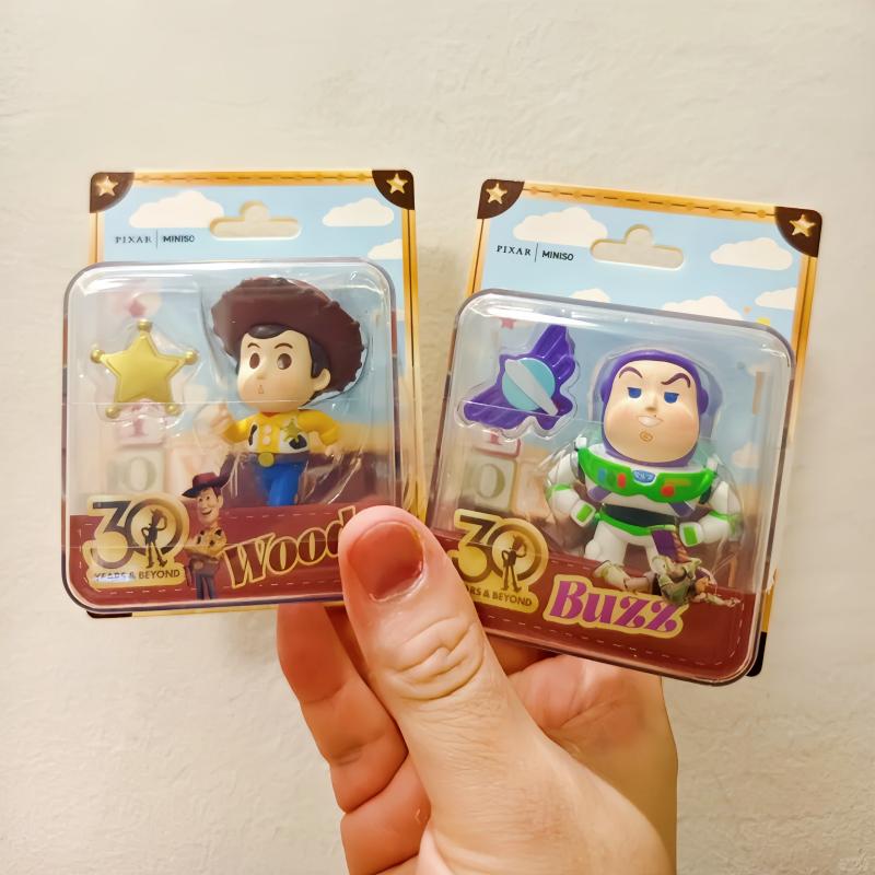 Toy Story Anniversary Unlimited Fun Series Pendant Card Blind Box Pixar Buzz Lightyear Christmas 30th Figure Gifts Model Random Trendy Mystery