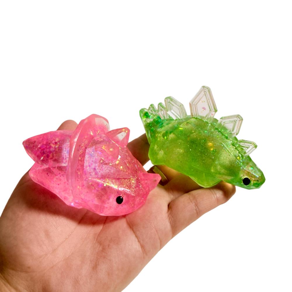 New Stress Relief Toy Dinosaur Triceratops Squishy Stress Ball Desk Squeeze Toy Halloween Xmas Gift