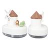 Windmill Music Box Humidifier Creative Bedroom Office Wireless Portable Rotating Humidifier