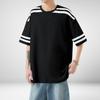 PenBille Short Sleeve Summer Crew Solid Street Size M Men's T-Shirt, Clothing, Neck, Oversized, Color, Cool, Lightweight, Breathable, Popular, Casual,