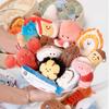 Lobster Fluffy Sea Keyring Soft Cartoon Plush Pendant Ocean Animal Keychain  Birthday Gift