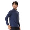 Li-Ning Fitness Series Stand Collar Logo Letter Stitching Long Sleeve T-Shirt Men tops ATLV365-3