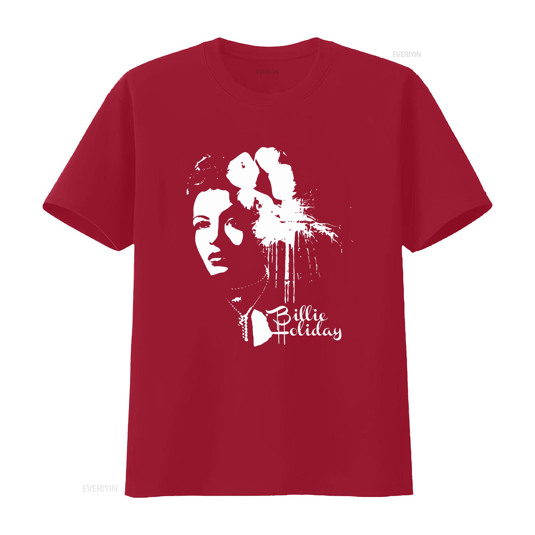 

Vtg Billie Holiday T Shirt Full Sizes S 2345Xl vintage Washed Stylish graphic fashion Breathable streetwear Comfortable S