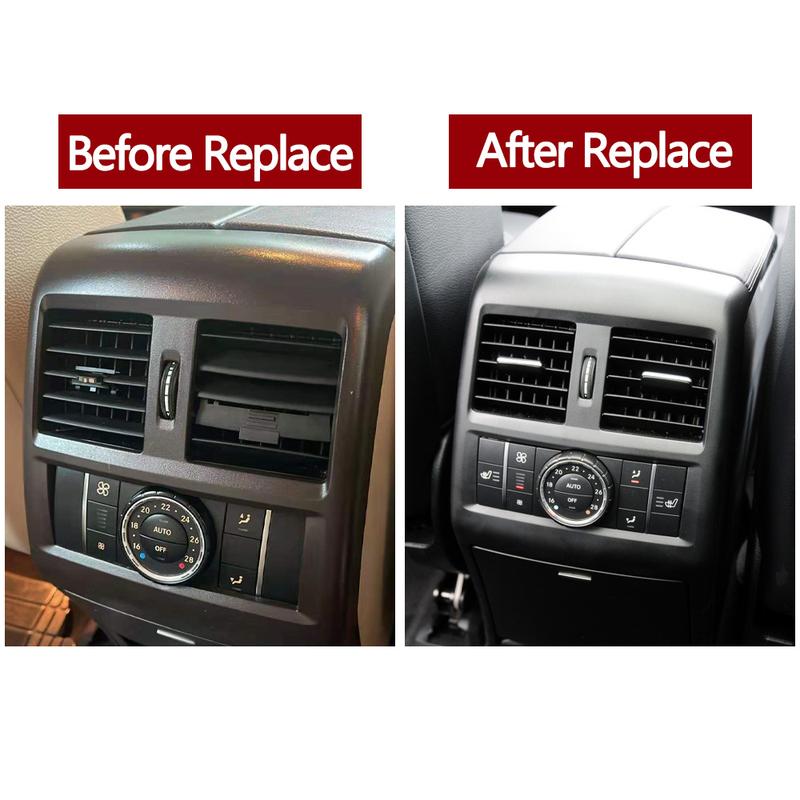 Rear Center Console Air Vent AC Vent Grille Outlet Assembly For Mercedes Benz W166 W292 ML GL GLE GLS 1668300554