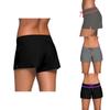 Plus Size Square Swim Shorts For Women Conservative Frenulum Design With Large Size And Good Elasticity