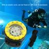 50M Underwater Diving Compass Luminous Dive Wrist Compass Waterproof Navigation Tool with Elastic