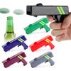 Lightweight Bottle Beer Opener Cap Gun Launcher Shooter Party Supplies Drinking Game Funny Toy Bar Tool Kitchen Gadget Accessories