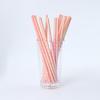 Biodegradable Thickened Colored Paper Straws for Parties