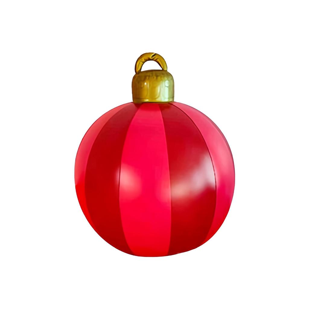 Eco-friendly PVC Inflatable Christmas Ball for Indoor & Outdoor Festive Decoration