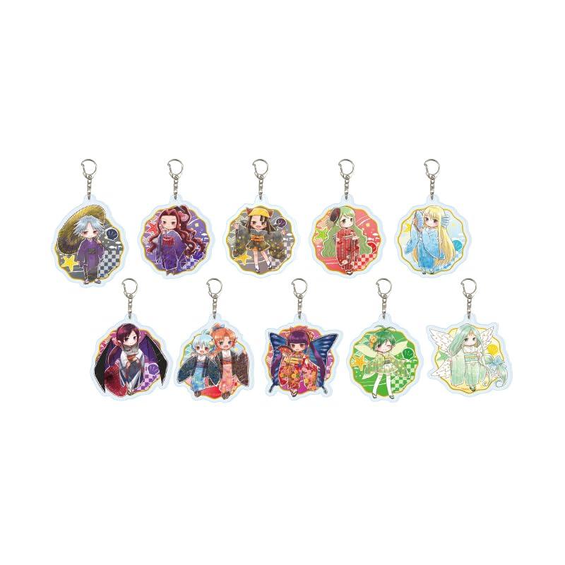 

Mermaid Melody Pichi Pichi Pitch 05 Kimono ver. [Graff Art Illustration] Acrylic Keychain Box of 10