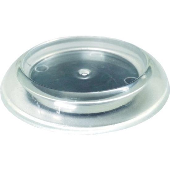 TRUSCO TUR600TM Clear Tray with 100 Pieces Rubber, 60mm, (Case Sold)