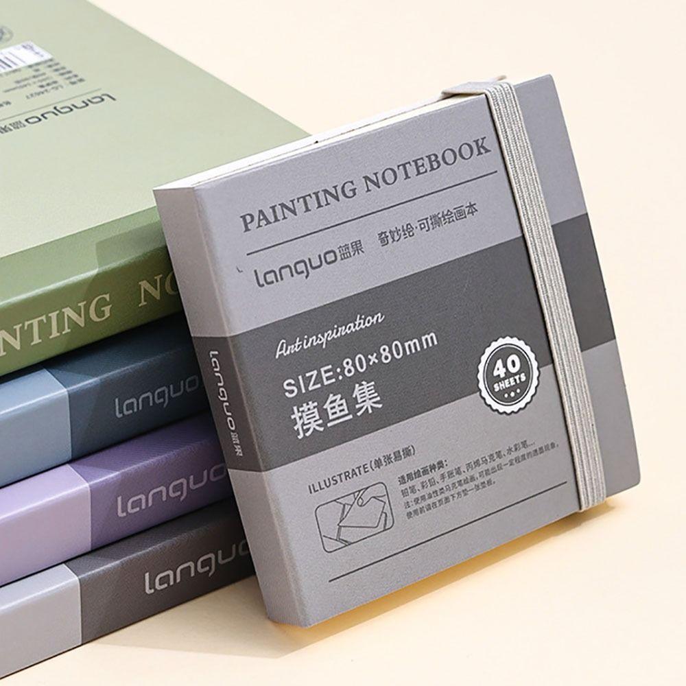 Art Supplies Sketchbook Inspiration Record Draw Book Small Notebook