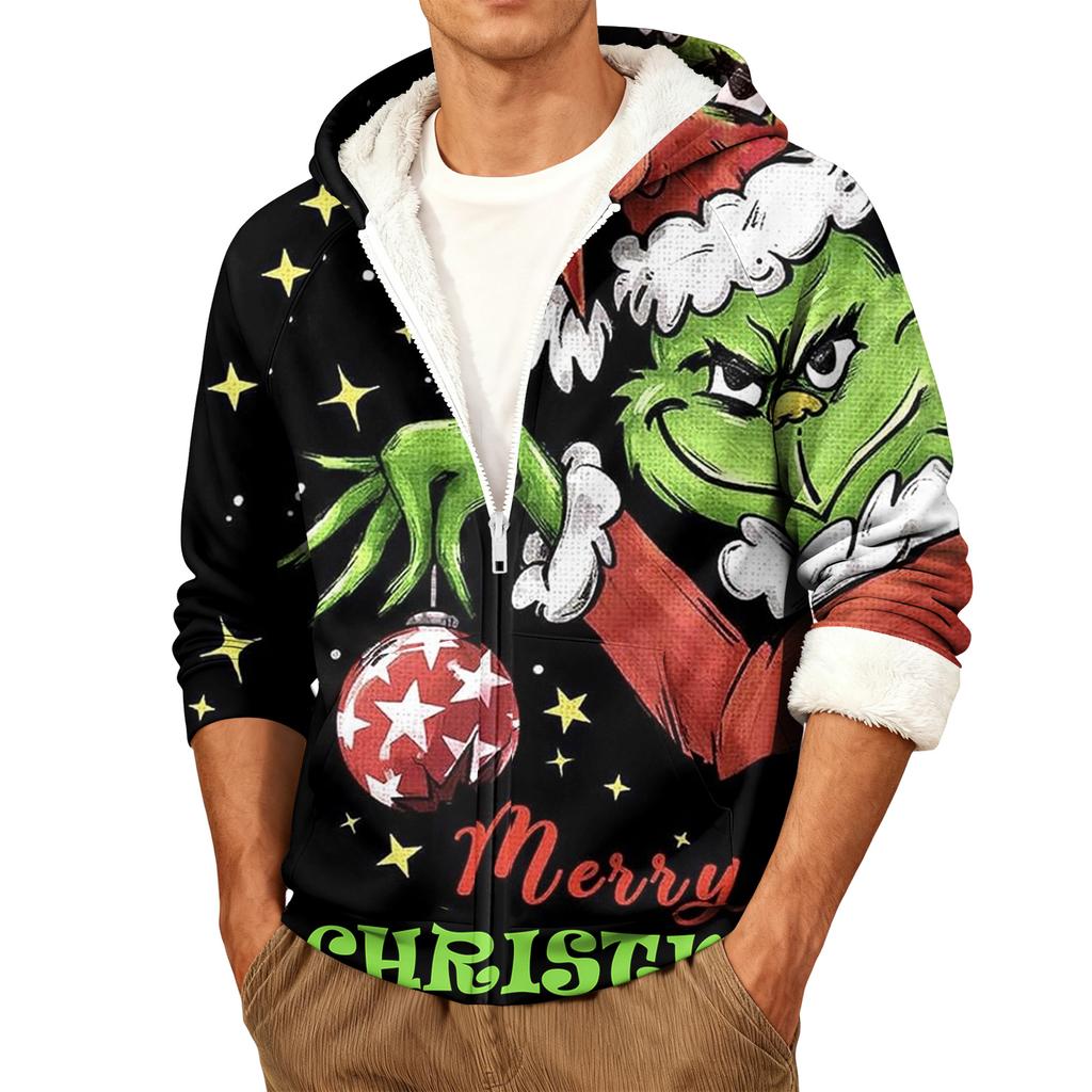 Men's Casual Warm Hooded Jacket