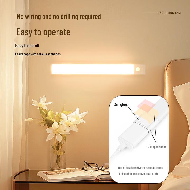 UOSU Motion Sensor Rechargeable LED Light Strip