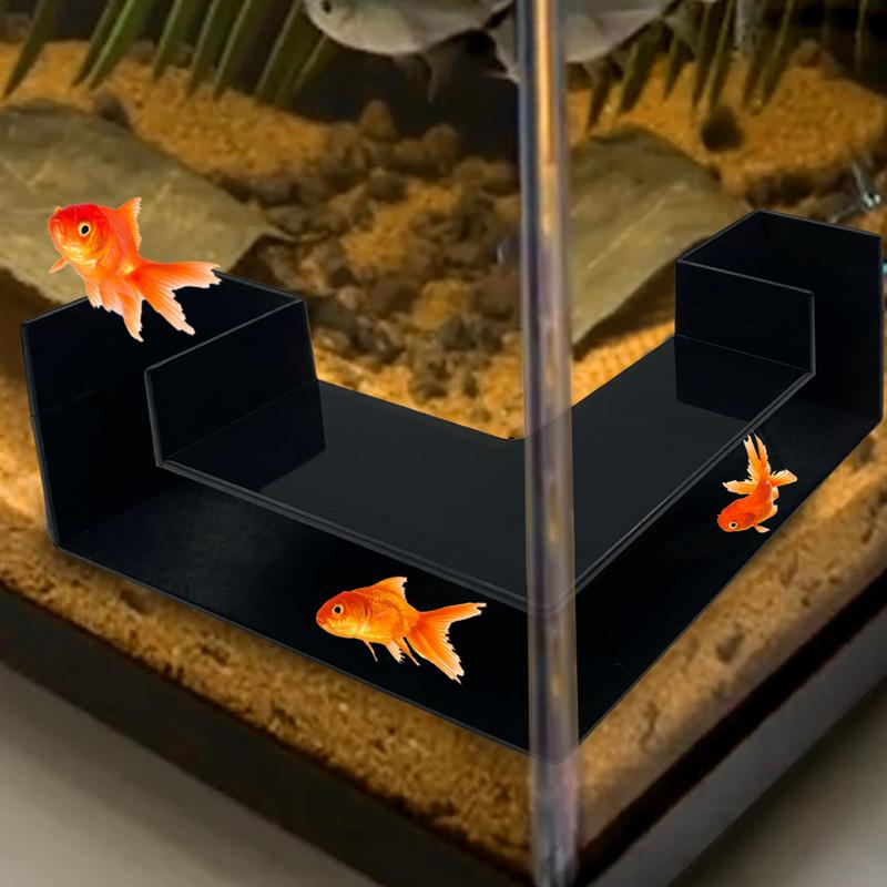 Aquarium Attractive Shrimp Hide Corner Tunnel Decorative Aquarium Cave Multifunctional Shrimp Cave Accessories For Fish Tank