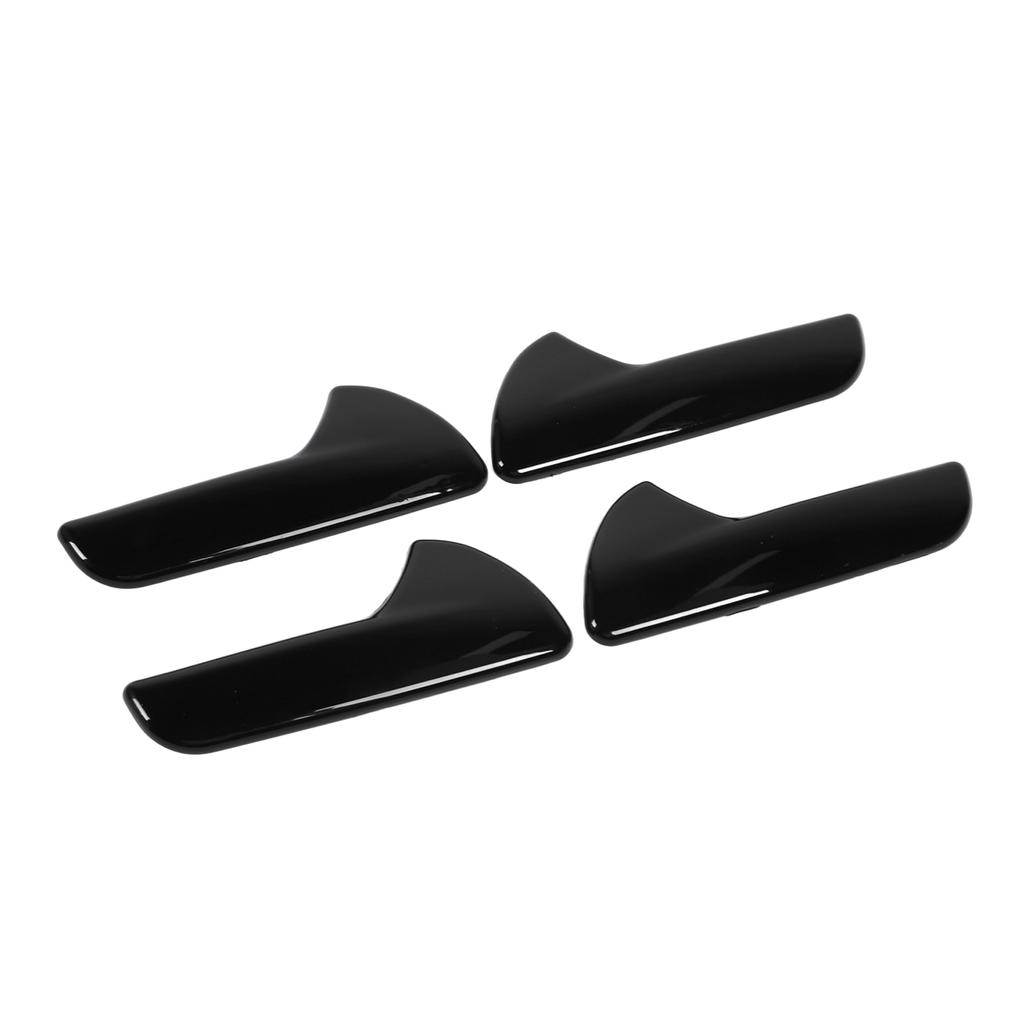 4 Pcs Inner Door Handle Cover Trim Fashionable Anti Scratch Abrasion Proof Easy Install for Cars