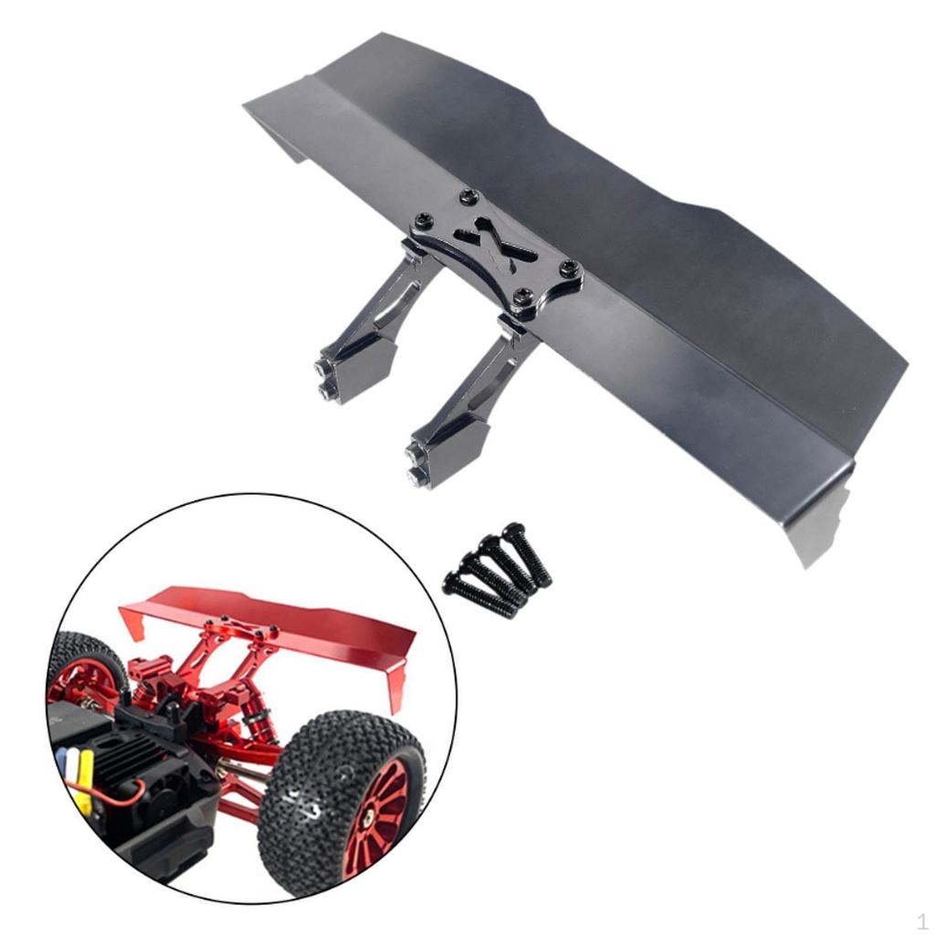 Metal Alloy Rear Wing RC Car Parts Multipurpose Tail Remote Control