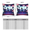 Hazbins Hoteling Vox Solo Metal Pillow Case  Custom Pillow Cover For Sofa Home Decor Kawaii Pillowcases