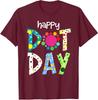 Happy Dot Day Colorful Polka Dot Day 2025 Unisex T-Shirt