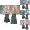 The Hobbit Gandalf Cosplay Costume With Cloak And Hat For Halloween Role Play