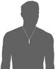 Police INLINE Stainless Steel Necklace for 26076PSS01 (S) Men,