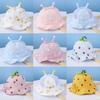 Baby Summer Sun Hat With Large Brim And Breathable Cotton For Toddler Girls And Boys
