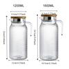 Large Capacity Cold Water Pitcher Transparent Juice Jug Multifunctional Cold Water Jug  Home