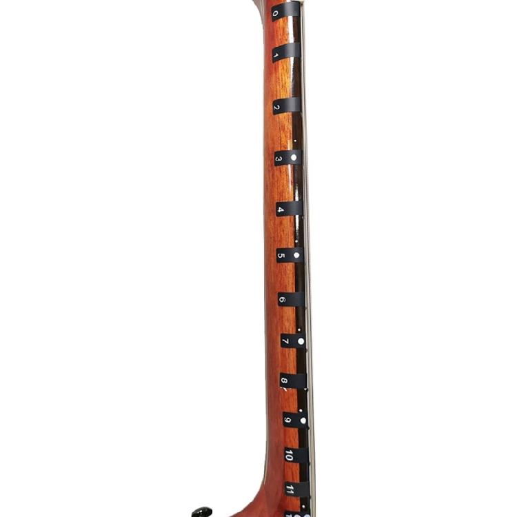 Gitarren-Skalenaufkleber, abnehmbare Gitarrenaufkleber zur schnellen Skalenidentifizierung, geeignet für Bandproben und Unterricht