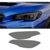 Car Headlight Protective Film for Subaru WRX VA STI 2015-2021, Smoked Black Tint Wrap Vinyl Transparent TPU Sticker,Smoked Black