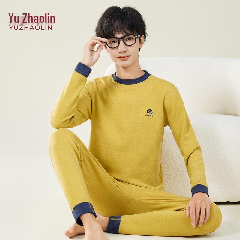 YUZHAOLIN Teen Boys' De Velvet Thermal Underwear Set