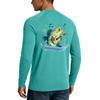 Men's UPF50+ Sun Protection Shirt Long Sleeve Stretch Outdoor Sports Fishing Cooling UV Protection Top