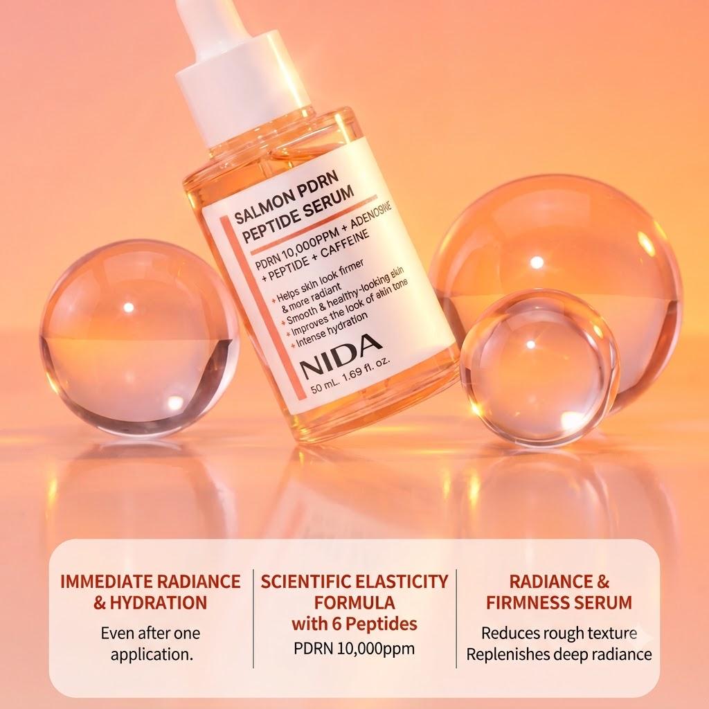 Nida Sérum de Péptidos PDRN de Salmón 50ml
