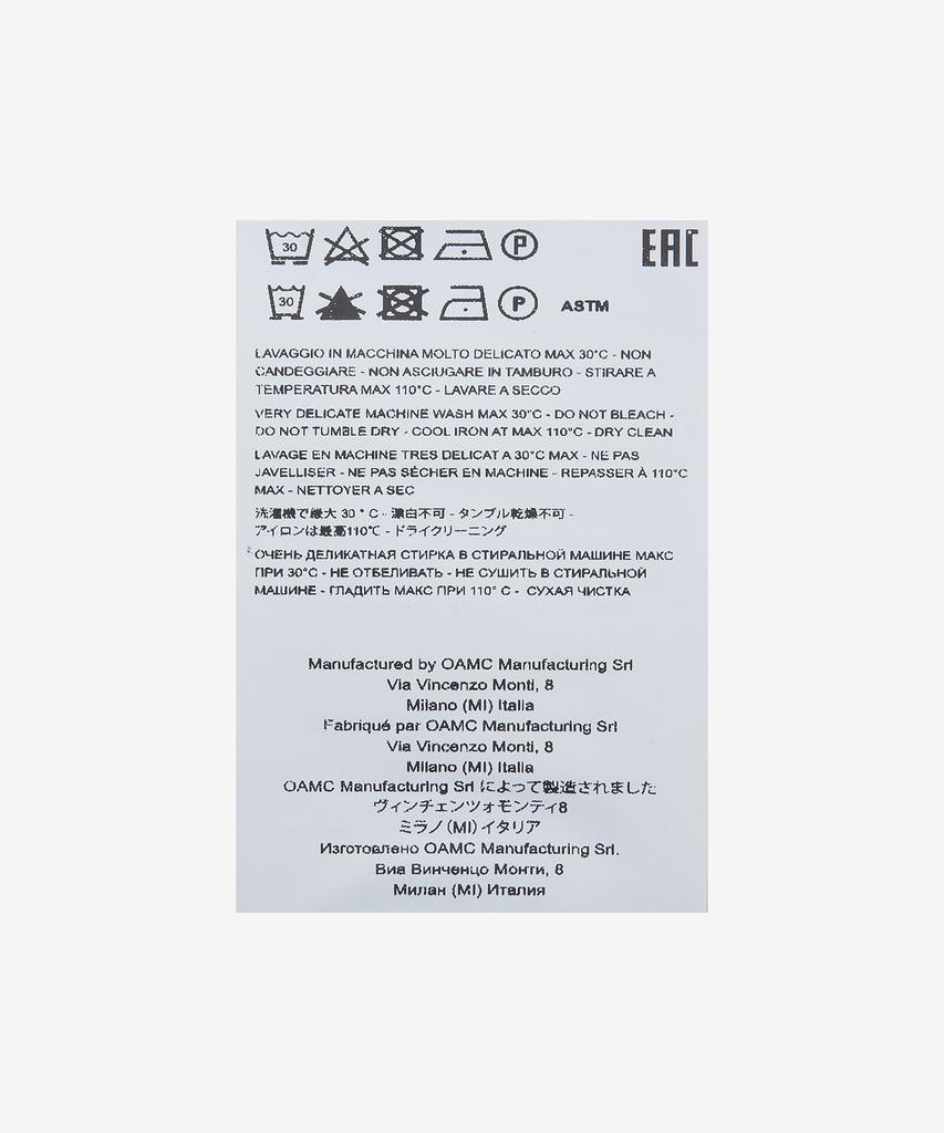 OAMC Screw Ball Cap - Black / 23E28Oay09Pesoa009001
