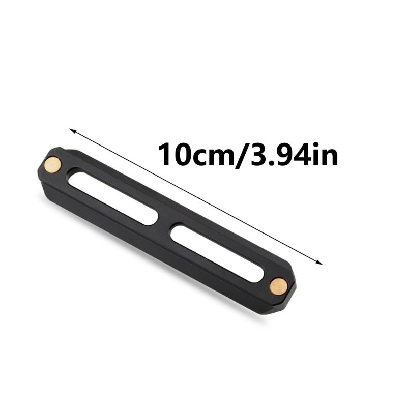 Aluminum Alloy NATOs Safety Rail Quick Release with 1/4 AntiTwist Screw for Camera Accessories