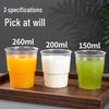 Fangcaodi 3G6212 Thickened PP Disposable Aviation Cups